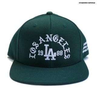 ̵STADIUM CAPSULE LOS ANGELES 1988 SNAP BACK CAPDARK GREEN