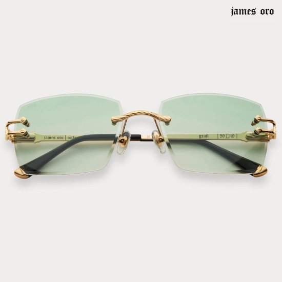 送料無料】JAMES ORO GRAIL SUNGLASS【GREEN】 - INDOOR CLASS