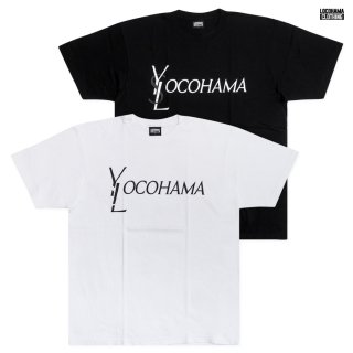 【送料無料】LOCOHAMA CLOTHING LOGO Tシャツ【WHITE/BLACK】