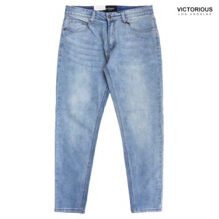 ̵VICTORIOUS LA ESSENTIAL DENIM PANTSWASH L.BLUE