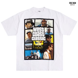 ̵STREETWEAR SUPPLY WEST COAST CLASSIC TġWHITE