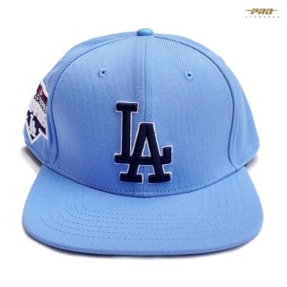 【送料無料】PRO STANDARD LOS ANGELES DODGERS SNAPBACK CAP【LIGHT BLUE】