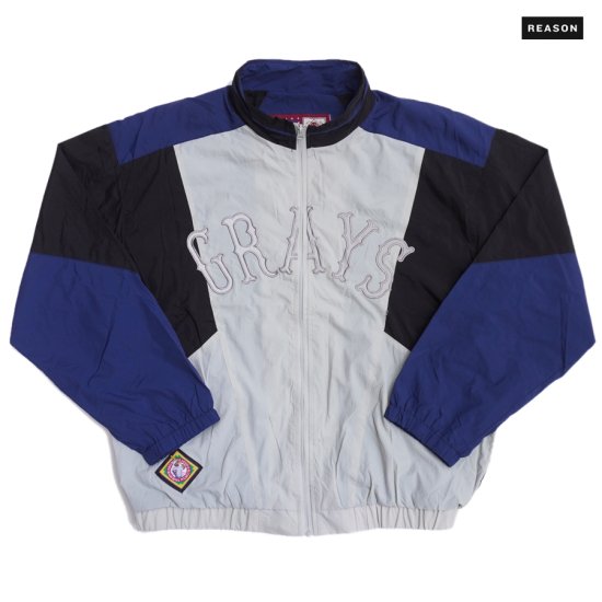 送料無料】REASON CLOTHING NLBM GRAYS WINDBREAKER JACKET【GRAY