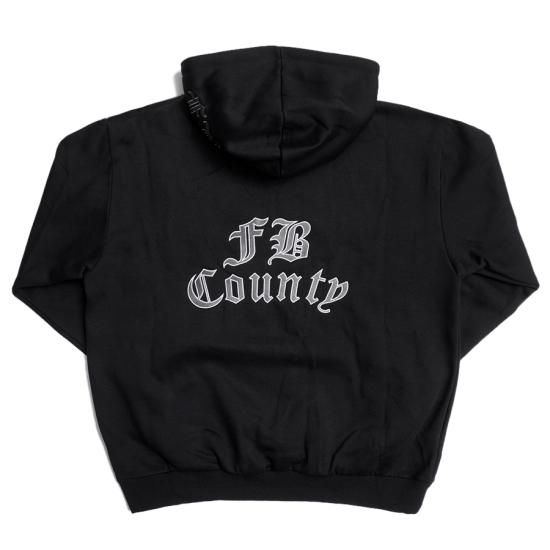 FB COUNTY XL 黒 Vネックシャツ 64