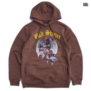 <img class='new_mark_img1' src='https://img.shop-pro.jp/img/new/icons20.gif' style='border:none;display:inline;margin:0px;padding:0px;width:auto;' />SALE30%OFF̵REBEL MINDS BAD SINNER HOODIEBROWN