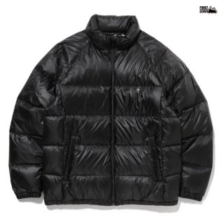 ̵FIRST DOWN RAGLAN DOWN JACKET NYLON RIPSTOPBLACK