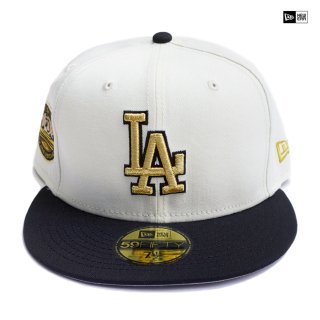 ̵NEW ERA 59FIFTY CAP MLB LOS ANGELES DODGERS 50TH ANNIVERSARYNATURALBLACK