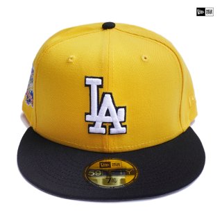 ̵NEW ERA 59FIFTY CAP MLB LOS ANGELES DODGERS 40TH ANNIVERSARYYELLOWBLACK