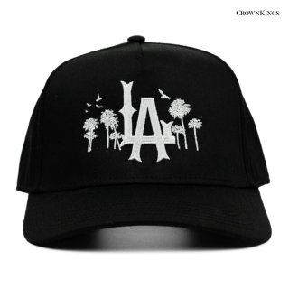 【送料無料】CROWN KINGS LA PALMS SNAPBACK CAP【BLACK】