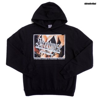 ̵STREETWISE CHROMED OUT HOODIEBLACK