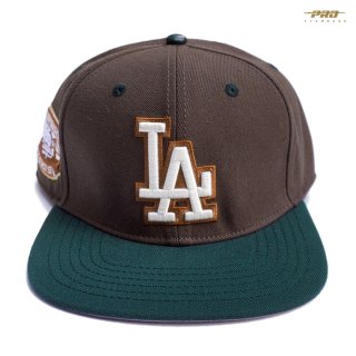 【送料無料】PRO STANDARD LOS ANGELES DODGERS SNAPBACK CAP【BROWN×GREEN】