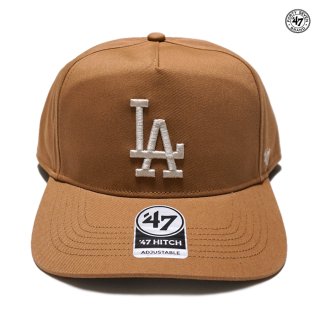 【送料無料】'47 HITCH LOS ANGELES DODGERS SNAPBACK CAP【CAMEL】