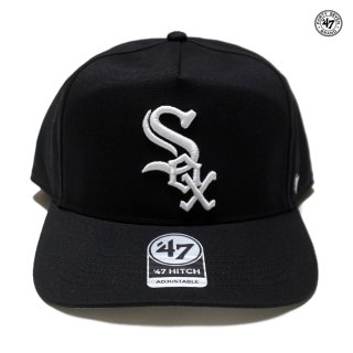 ̵'47 HITCH CHICAGO WHITE SOX SNAPBACK CAPBLACK