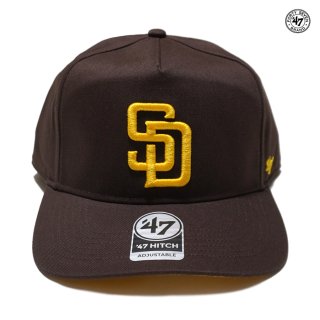 ̵'47 HITCH SAN DIEGO PADRES SNAPBACK CAPBROWN