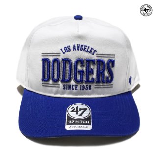 ̵'47 HITCH LOS ANGELES DODGERS STREAM LINE SNAPBACK CAPWHITEBLUE