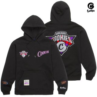 ̵COOKIES FULL CLIP PULLOVER HOODIEBLACK