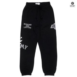 ̵GRIMEY CAUSING PANIC SWEAT PANTSBLACK