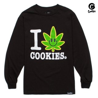 ̵COOKIES I HEART COOKIES L/S TġBLACK