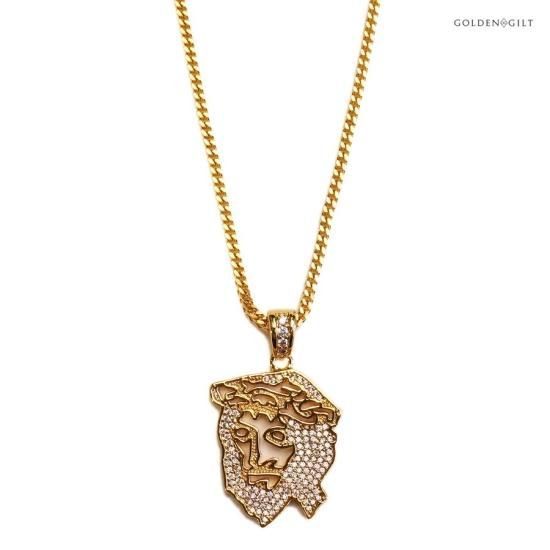 【送料無料】ゴールデンギルト GOLDENGILT GHOST JESUS NECKLACE 送料無料】GOLDEN GILT GHOST JESUS NECKLESS - 24inch -【GOLD