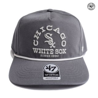 ̵'47 HITCH CHICAGO WHITE SOX SNAPBACK CAPVINTAGE GREY