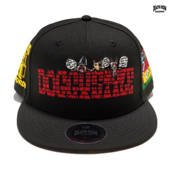 DEATH ROW RECORDS DOGGY STYLE FITTED CAP<br>(7 3 8・7 1 2・7 5 8