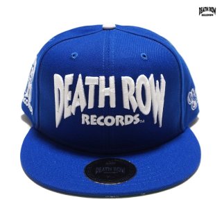 ̵DEATH ROW RECORDS OG LOGO PAISLEY FITTED CAPBLUEWHITE