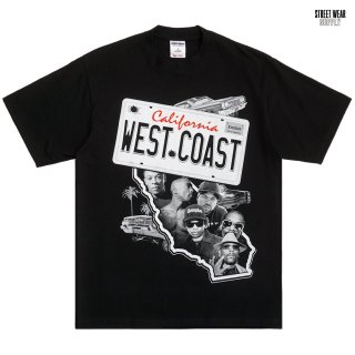 ̵STREETWEAR SUPPLY WEST COAST TAG TġBLACK