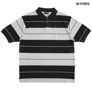 ̵M TOWN PIQUE POLO SHIRTSBLACKGRAY