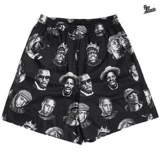 ̵RAP ATTACK LEGENDS RAPPER SHORTSBLACK