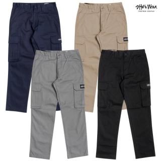 ̵SHAKA WEAR TWILL CARGO PANTSBLACK/GRAY/KHAKI/NAVY