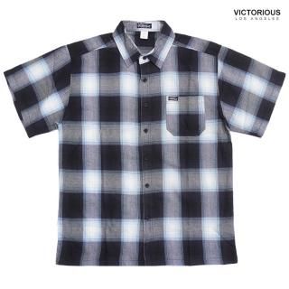 <img class='new_mark_img1' src='https://img.shop-pro.jp/img/new/icons20.gif' style='border:none;display:inline;margin:0px;padding:0px;width:auto;' />50%OFF̵VICTORIOUS LA PLAID SHIRTSBLUE