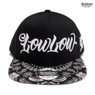 ̵LOWLOW STREETWEAR BANDANA SNAPBACK CAPBLACK