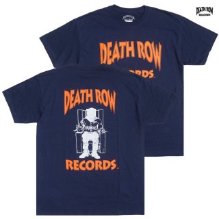 ̵DEATH ROW RECORDS COLORFUL CORE CHAIR LOGO TġNAVY