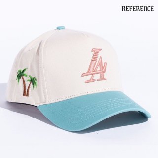 ̵REFERENCE PARADISE LA SNAPBACK CAPCREAMTEAL