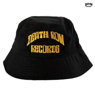 ̵DEATH ROW RECORDS LOGO BUCKET HATBLACKYELLOW