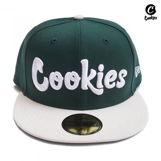 送料無料】COOKIES × NEW ERA ORIGINAL LOGO FITTED CAP【F