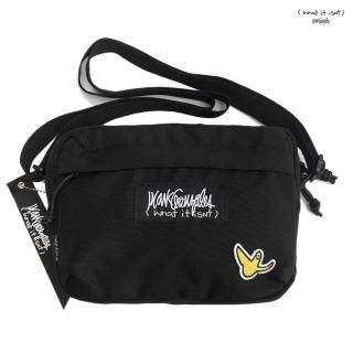 ̵(What it isNt) ART BY MARK GONZALES SQUARE MINI SHOULDER BAGBLACK