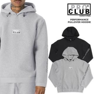 ̵PRO CLUB PERFORMANCE PULLOVER HOODIEGRAY/BLACK