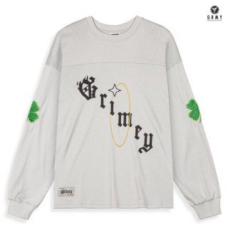 ̵GRIMEY SAOIRSE MESH L/S TEEOFF WHITE