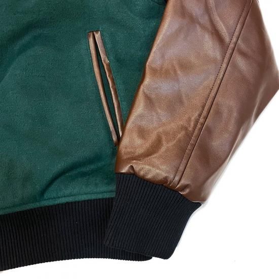 送料無料】CHILLIN LIVE 2 CHILL CHILL 2 LIVE STADIUM JACKET【GREEN