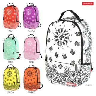 ̵SPRAYGROUND BANDANA BACKPACKWHITE/RED/PURPLE/MINT/PINK/YELLOW/ORANGE