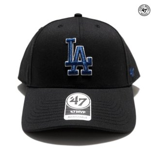 ̵'47 MVP SNAPBACK CAP LOS ANGELES DODGERSBLACKBLUE