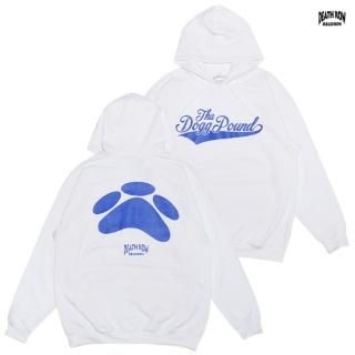 ̵DEATH ROW RECORDS  THA DOGG POUND DPG BASEBALL HOODIEWHITE
