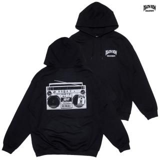 ̵DEATH ROW RECORDS BOOMBOX HOODIEBLACK