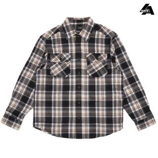 ̵LA GATE FLANNEL L/S SHIRTSBLACKBEIGE
