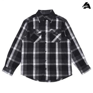 ̵LA GATE FLANNEL L/S SHIRTSBLACKWHITE