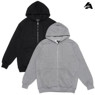 ̵LA GATE HEAVYWEIGHT ZIPUP HOODIEGRAY/BLACK