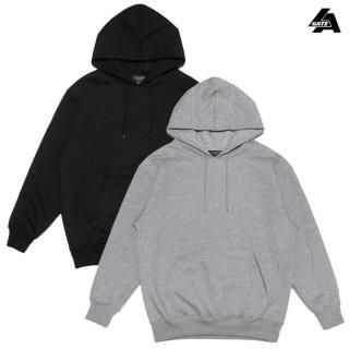 ̵LA GATE HEAVYWEIGHT PULLOVER HOODIEGRAY/BLACK