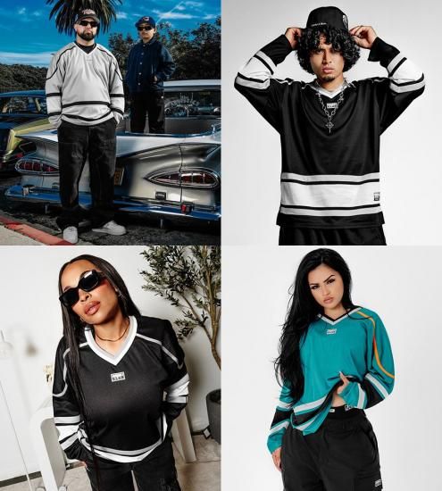 関税込【PRO CLUB】 HEAVYWEIGHT HOCKEY JERSEY Pro Club Men's Heavyweight Hockey Jersey