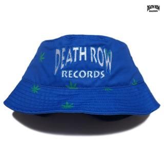 ̵DEATH ROW RECORDS WEED LEAFS BUCKET HATBLUE